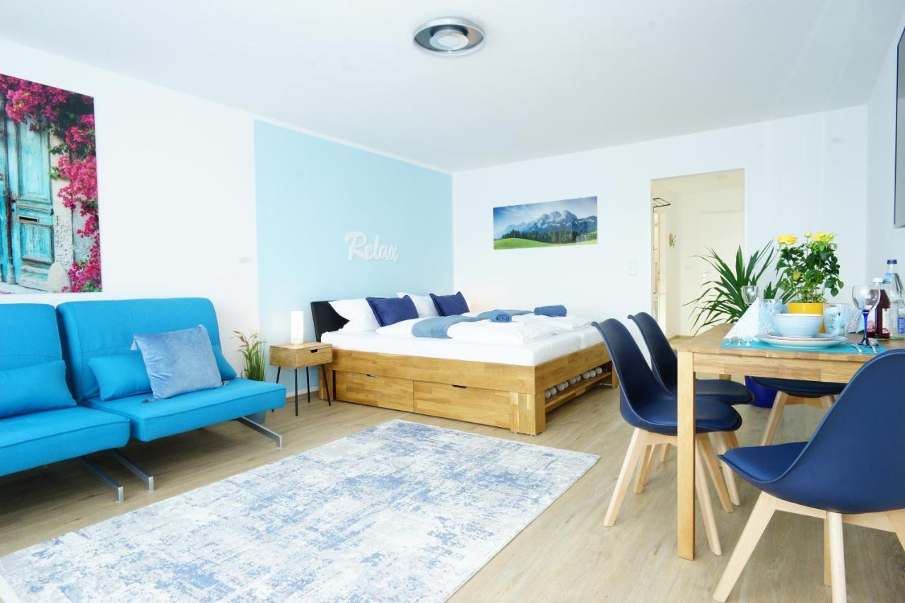 Relax - Blue Mit Pool Und Sauna Scheidegg Buitenkant foto